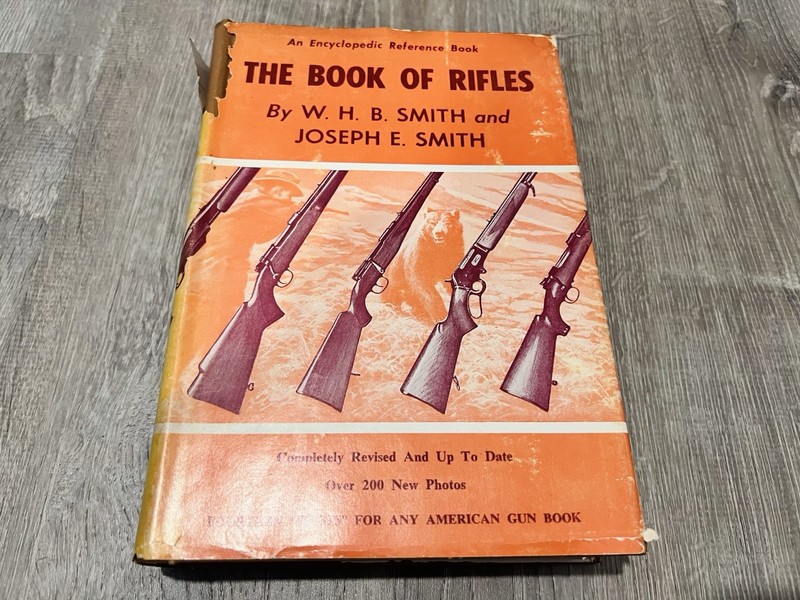 Vintage 1965 THE BOOK OF RIFLES by Joseph & H.W.B. Smith NRA 639 Pages