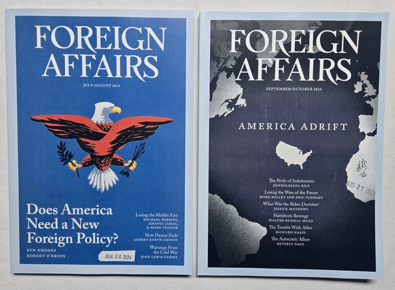 Foreign Affairs Magazine Lot of 4 - 2004/2025 Vol. 103 #4,5 and Vol. 104 #1,2 gallery