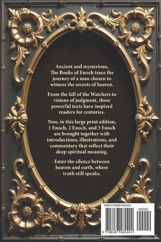 The Books of Enoch Complete LARGE PRINT (Illustrated): 1, 2 & 3 Enoch with Authe gallery