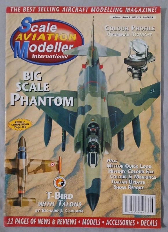 Scale Aviation Modeller International Volume 3 Issue 7 Big Scale Phantom