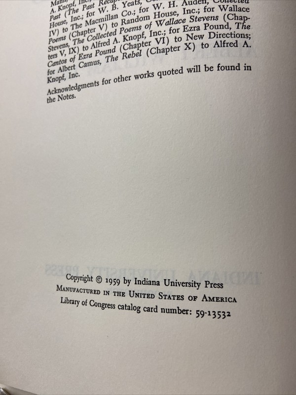 Philosophy and the Modern World by Albert Levi 1959 gallery