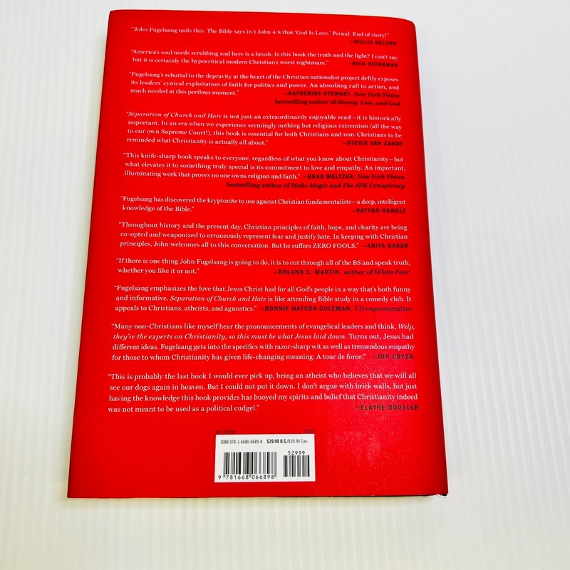 Separation of Church and Hate: A Sane Person's Guide to Taking Back the Bible gallery