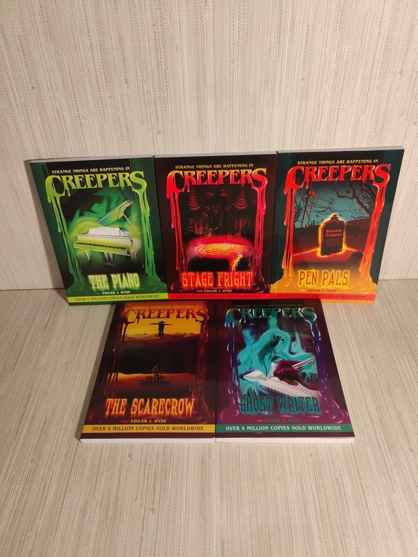 Strange Things Are Happening In Creepers Lot Of 5 Books 1,2,3,5,7 Edgar J. Hyde