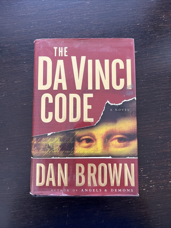 The Da Vinci Code A Novel by Dan Brown HB 1st Edition-454 pages 6 x 9″