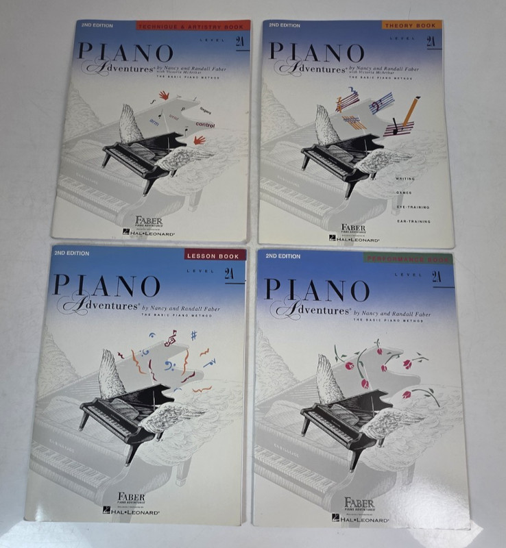Huge Lot of 19 Piano Books Faber Piano Adventures Level 1 2A Alfred Basic 1A 1B gallery