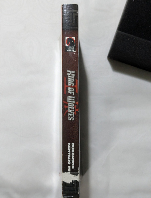 King of Wolves Manga English Buronson Kentaro Miura Dark Horse 2005 1st Edition gallery