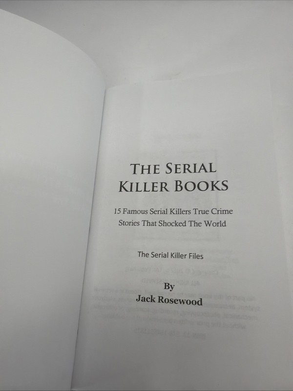 The Serial Killer Books: 15 Famous Serial Killers True Crime Stories That gallery