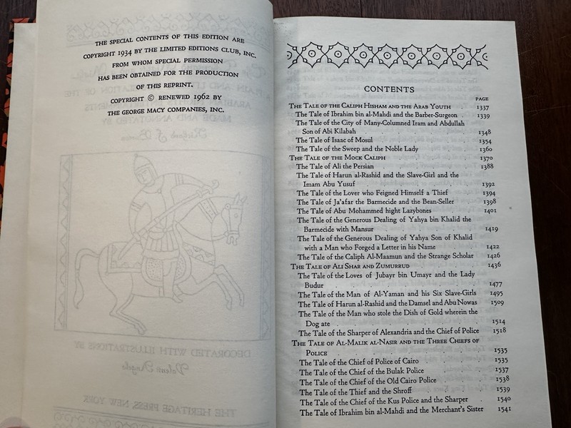 Book Of The Thousand Nights And A Night Volumes 1-6 In Slipcase (1962) gallery