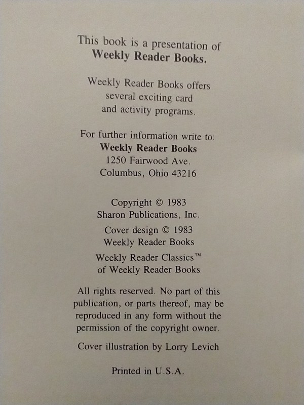 The Weekly Reader Classics Set Hard Back Vintage 1983 Lot of 5 gallery
