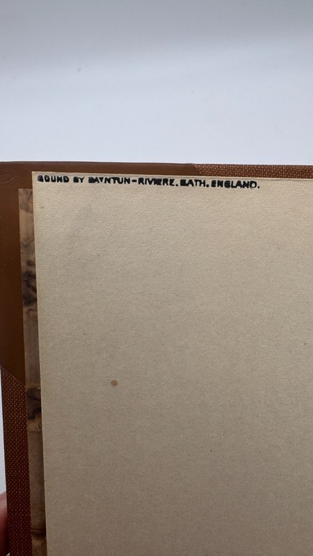 1822 Tombs of the Egyptians - 2 RARE 1st Editions FINE BAYNTUN-RIVIERE *N-MINT* gallery