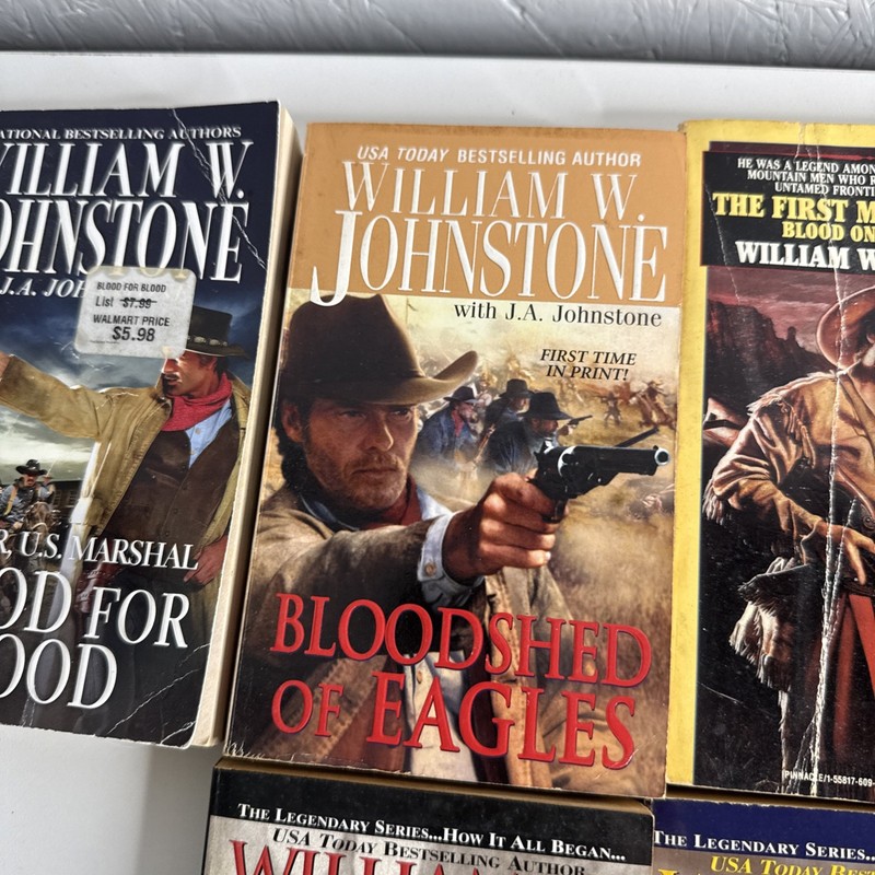 William W Johnstone The Last Gunfighter Series Lot Of 11 Paperback Novels gallery
