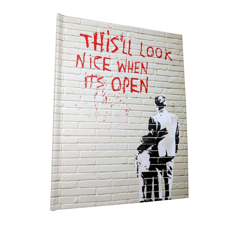 This’ll Look Nice When It»s Open – Banksy Street Art Pop Up Book