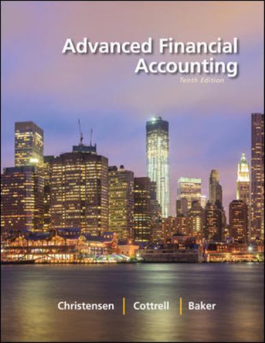 Advanced Financial Accounting, Christensen, Theodore,Cottrell, David,Baker, Rich