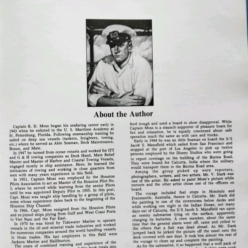The Art of Ship and Boat Handling Robert D. Moss 1983 1990 Very Good Hardcover gallery
