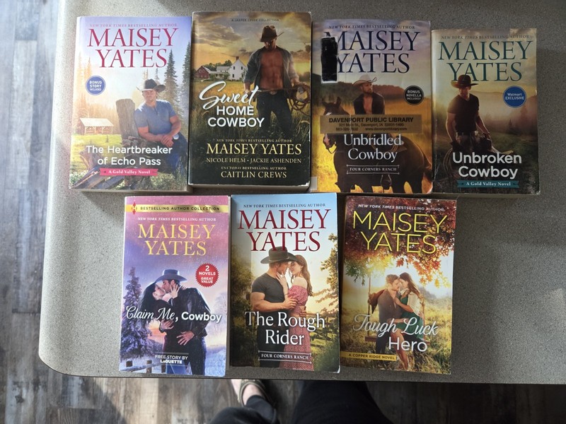 Maisey Yates Romance Western Lot Of 7 Books Some W/ Other Authors= 13 Stories gallery