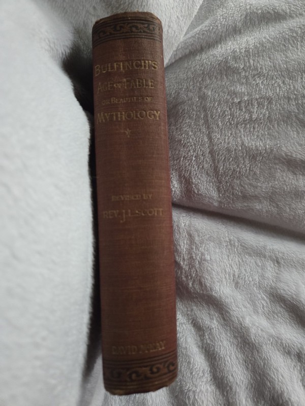 Bulfinch’s Age Of Fable Or Beauties Of Mythology Rev. J. Loughran Scott 1898 gallery