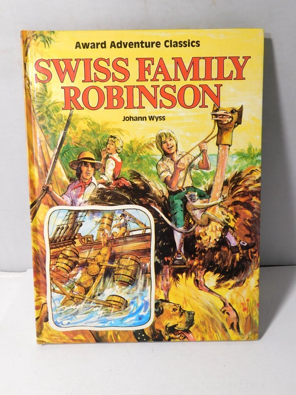 1982 SWISS FAMILY ROBINSON-Johann Wyss-Award Publications London HC