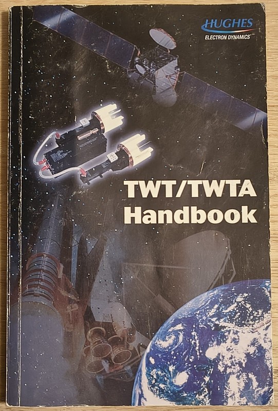 TWT TWTA Handbook RF Microwave Amplifier Guide Hughes Electron Dynamic Rare