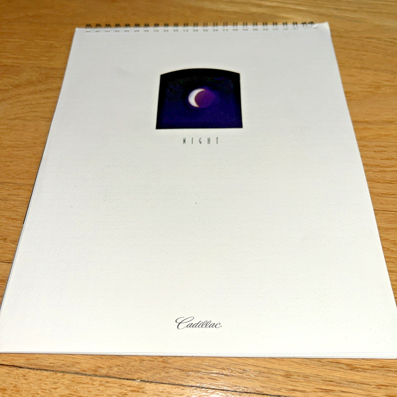 2000 CADILLAC NIGHT VISION SAFETY Press Release Packet / Slides / Photos gallery