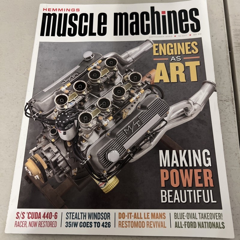 Hemmings Muscle Machines Mag. Sep / 2023 Vol.20 Issue 12 # 241 / F10B