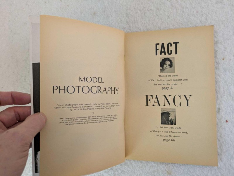 MODEL PHOTOGRAPHY 1965 Maco Photography Series Magazine gallery