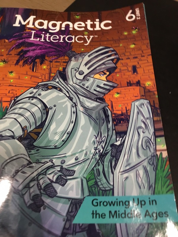 Magnetic Literacy 2 Unit 6 2027 Edition «Growing Up in the Middle Ages NEW BOOK