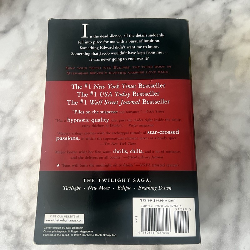 Stephenie Meyer Twilight Saga Special Edition Hardcover: Twilight, New Moon, Ec… gallery