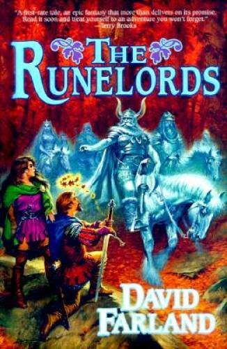 The Runelords: The Sum Of All Men (The Runelords, Book 1) – Hardcover – GOOD