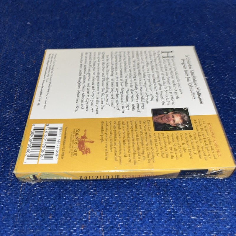 Guided Mindfulness Meditation by Jon Kabat-Zinn (2002, Audio Book) gallery