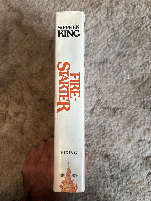 Stephen King FIRESTARTER First Edition 1980 Viking Press Hardcover Dust Jacket gallery