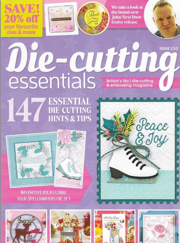 Die Cutting Essentials Magazine #120 ~ Winter Wonderland – 23 element die set
