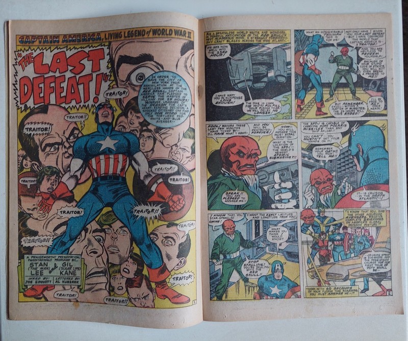 Tales of Suspense #91 1967 (7.0 FN/VF) UKPV Captain America Iron Man Red Skull gallery