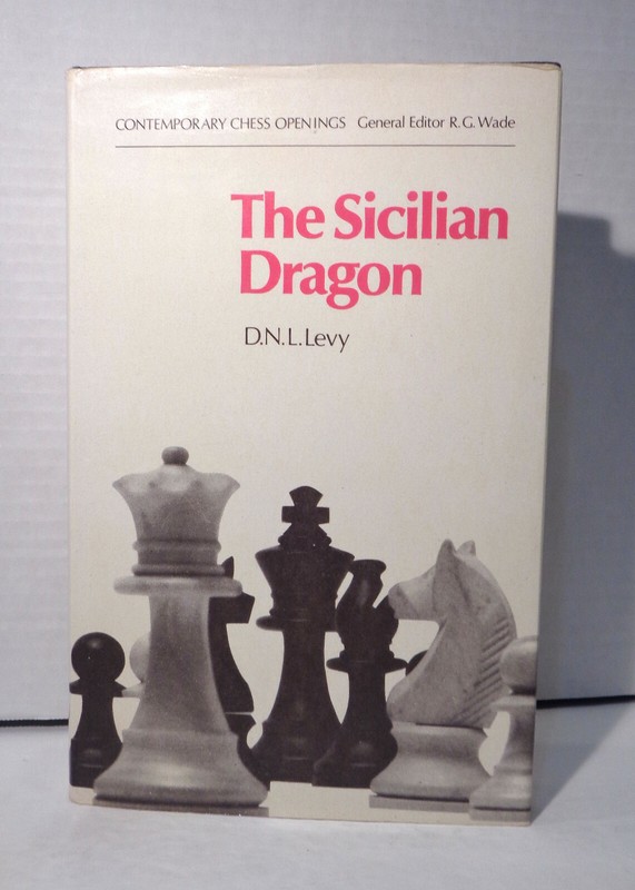 Vintage 1976 The Sicilian Dragon by Levy – Contemporary Chess Openings! 2nd Ed!