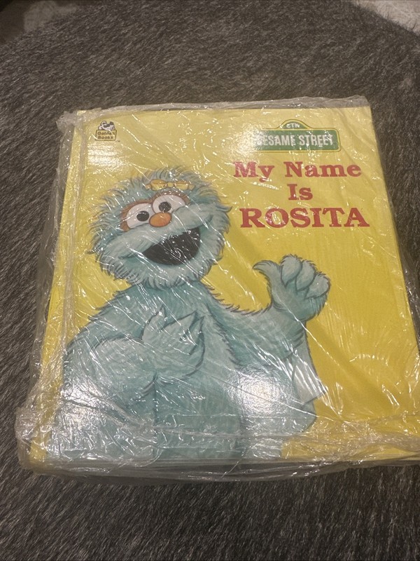 RARE! 6 Books NEW ! MY NAME IS ROSITA (A GOLDEN LITTLE LOOK-LOOK BOOK)