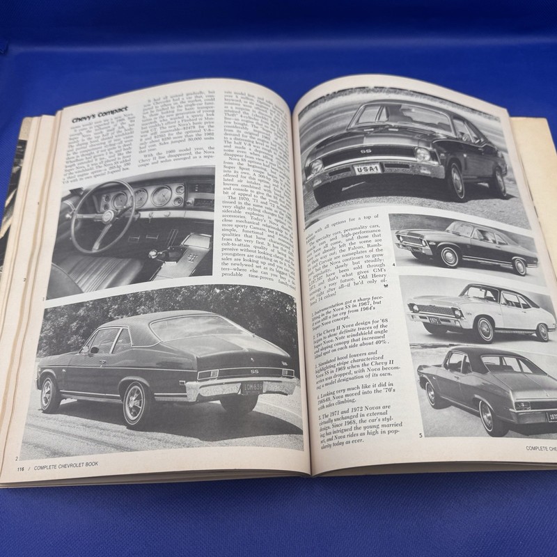 The Complete Chevrolet Book No. 2. 1972 Petersen Publishing 192 Pages Vintage gallery