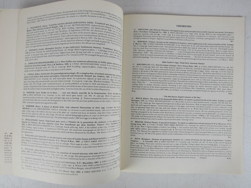 The Antiquarian Scientist Rare Books & Instruments of Science Catalog #3 WT3 gallery
