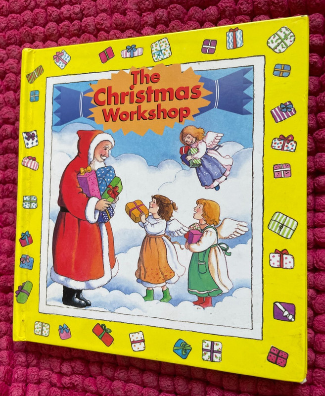 THE CHRISTMAS WORKSHOP. PETER HADDOCK. JENNY PRESS. 15.5 BY 14.5CM