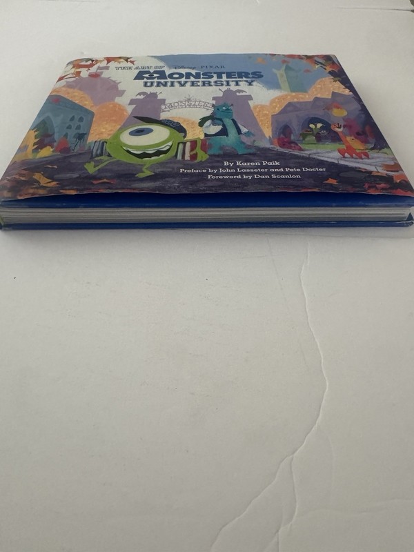 The Art Of Animation Monsters University Book Disney Pixar gallery