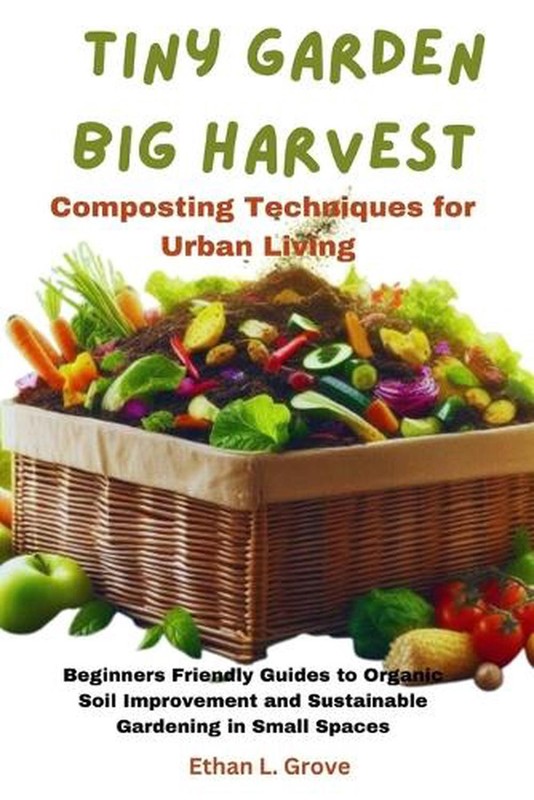 Tiny Grdn, Bg Hrvt, Composting Techniques fr Urbn Lvng: Beginners Friendly Gu?d?
