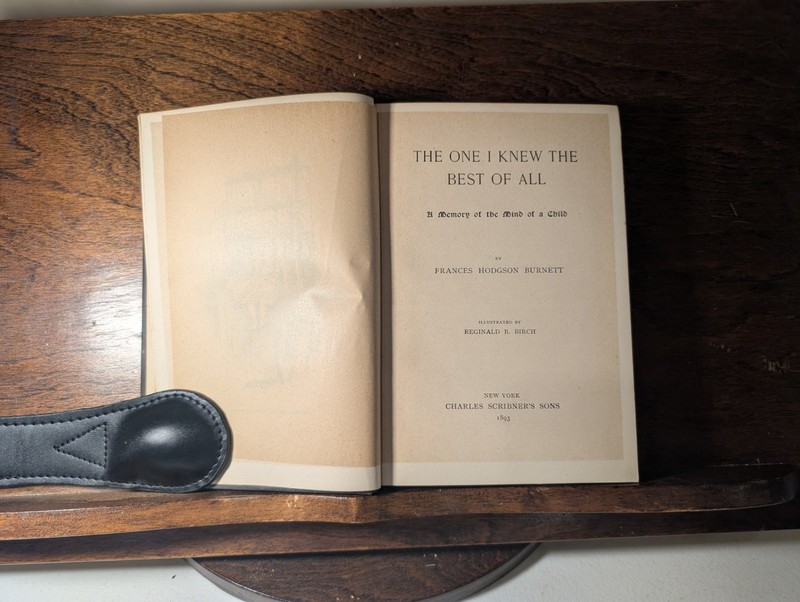 The One I Knew The Best Of All, Frances Hudson Burnett, 1893, Hardcover gallery