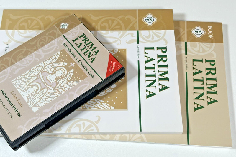 Prima Latina 2nd Ed Student Book & Teacher Manual + 3 DVD Set Leigh Lowe Memoria gallery