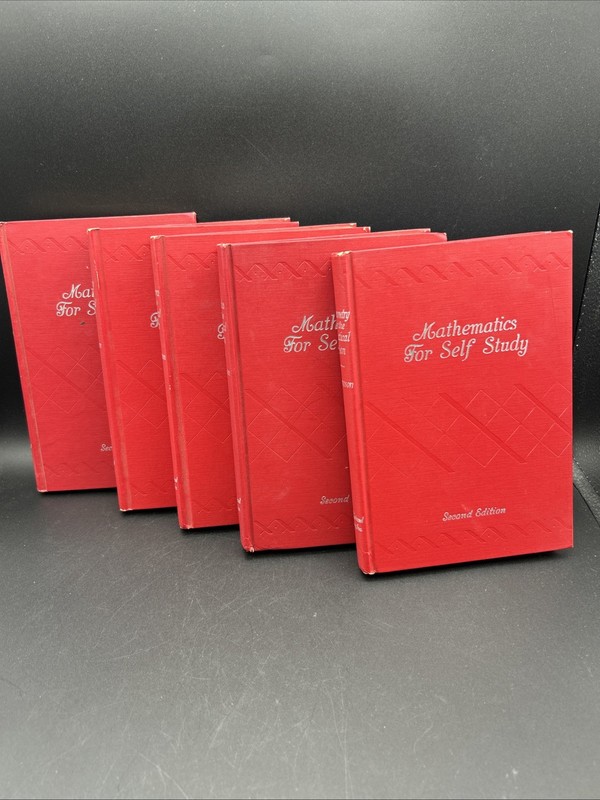 Mathematics for Self Study Complete 5 Vol Set 1946 Thompson Practical Man 2nd Ed gallery