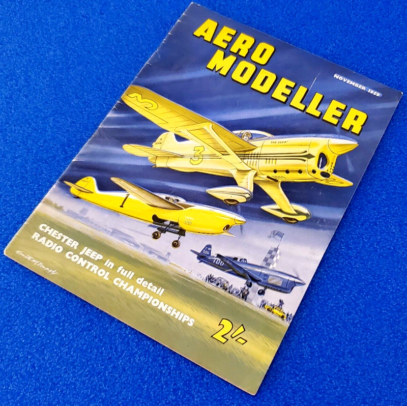 1959 NOV – AERO MODELLER: CHESTER JEEP IN FULL DETAIL RADIO CONTROL MAGAZINE