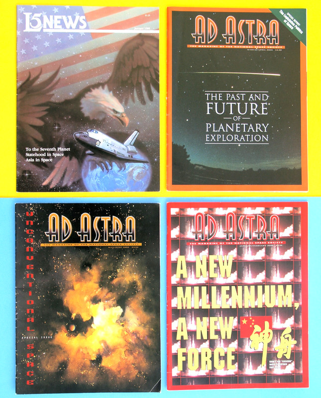 AD ASTRA—SPACE EXPLORATION—ROBOT ROVERS—SPACE PIONEERS—MERCURY MISSION LOT 4