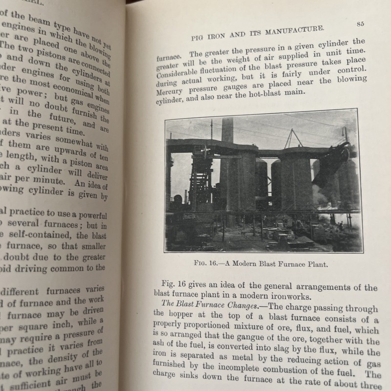 Iron and Steel by JH Stansbie HArd Cover 1908 375 pages Westminister Series 1st gallery