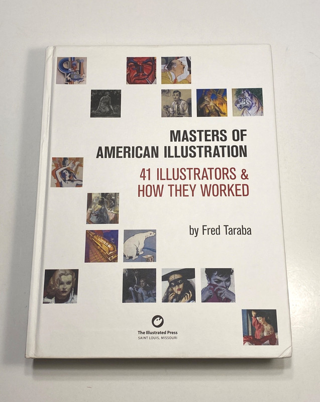 Masters Of American Illustration 41 Illustrators & How… Fred Taraba *Read Desc