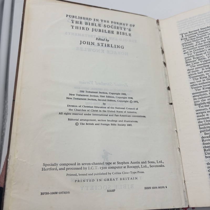 Jerusalem KJV Holy Bible Old And New Testament with Olive Wood Cover Collins gallery