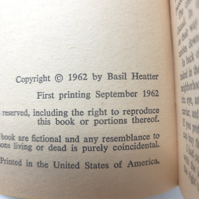 Vintage 1962 The Mutilators by Basil Heatter Gold Medal Paperback VG gallery