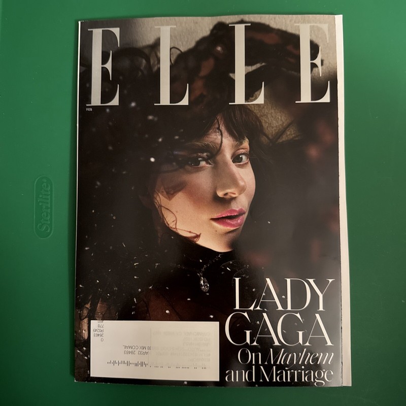 Elle Magazine (February 2025 Issue) Lady Gaga on Mayhem and Marriage 106 PAGES