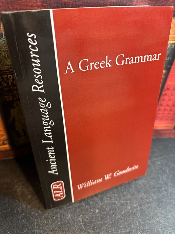 Greek Grammar by William Watson Goodwin (2003, Trade Paperback)